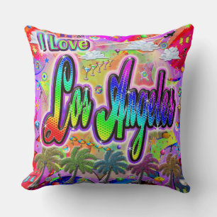 I LOVE Los Angeles Vista Express Pillow