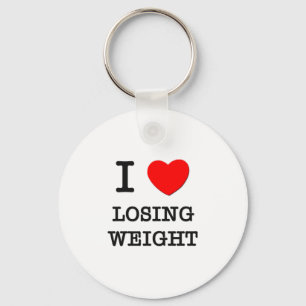 I Love Losing Weight Key Ring