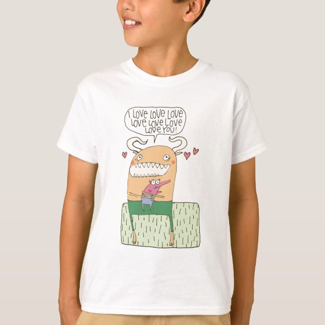 I Love Love Love Love Love Love You -- shirts (Front)