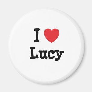 I love Lucy heart T-Shirt Magnet