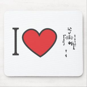 I Love Lucy Mouse Pad