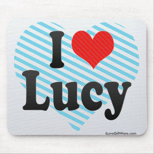 I Love Lucy Mouse Pad