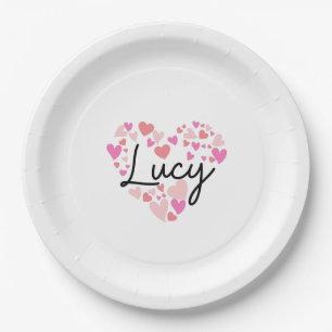 I love Lucy Paper Plate