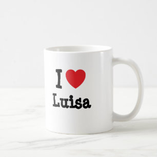 I love Luisa heart T-Shirt Coffee Mug