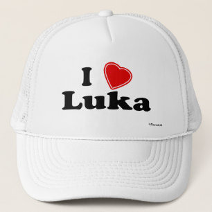 I Love Luka Trucker Hat