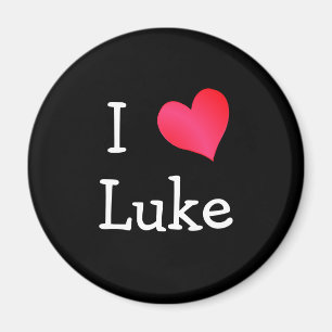 I Love Luke Magnet
