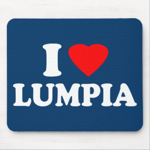 I Love Lumpia Mouse Pad