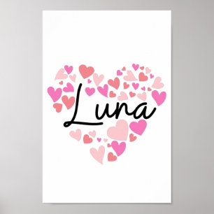 I love Luna Poster