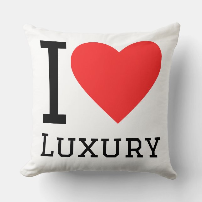 I love luxury cushion (Front)