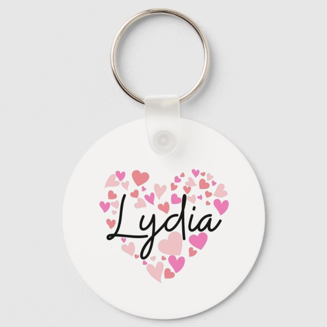 I love Lydia Key Ring (Front)