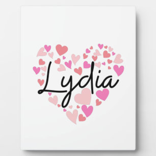 I love Lydia Plaque