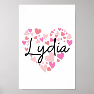 I love Lydia Poster