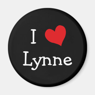 I Love Lynne Magnet
