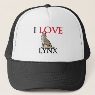 I Love Lynx Trucker Hat