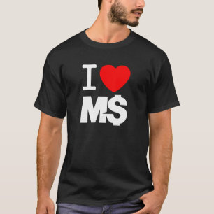 I Love M$ (dark) T-Shirt