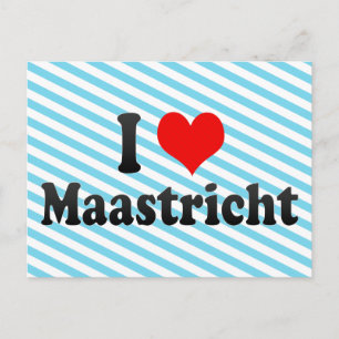 I Love Maastricht, Netherlands Postcard