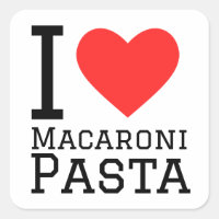 I love macaroni pasta