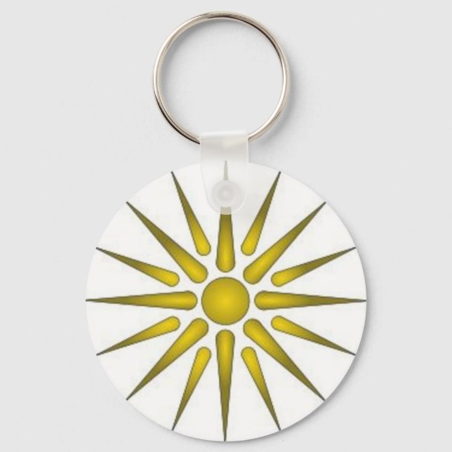 I love Macedonia Key Ring (Front)