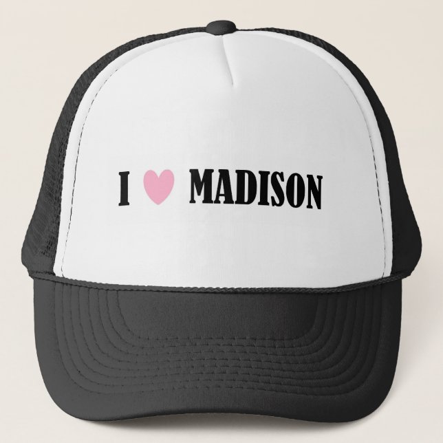 I LOVE MADISON HAT (Front)