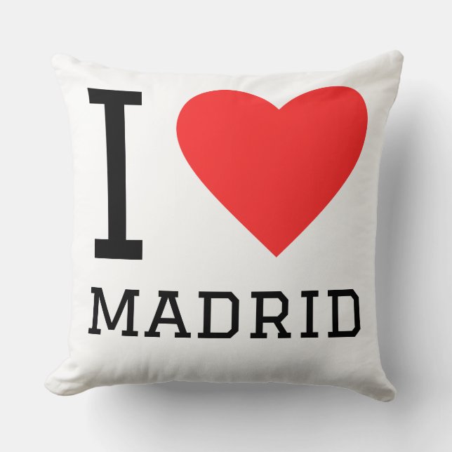 I love madrid cushion (Front)
