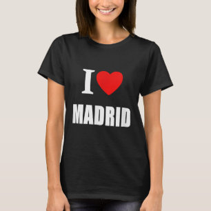 I Love Madrid Spain Espana Sunshine Spanish Summer T-Shirt