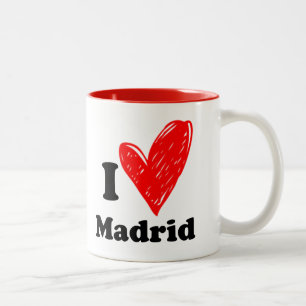 I love Madrid Two-Tone Coffee Mug