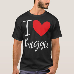 I Love Maggie Name Personalised Girl Woman Bff Fri T-Shirt