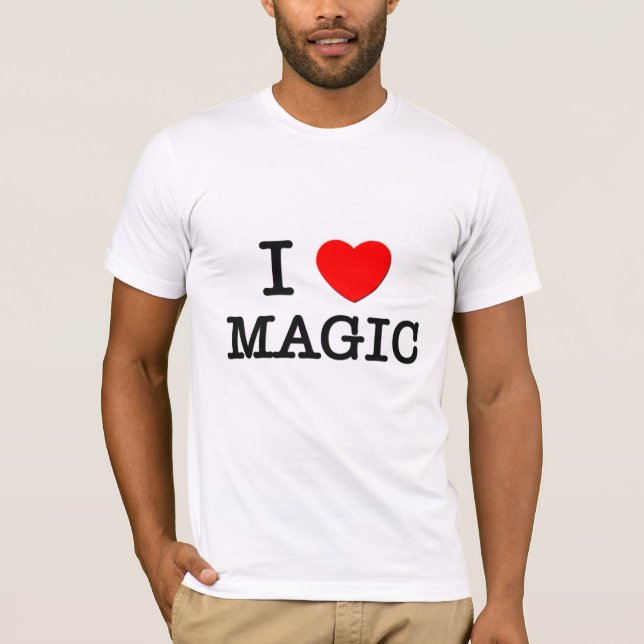I Love Magic T-Shirt (Front)