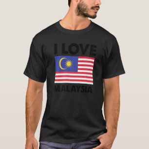 I Love Malaysia I Heart Malaysia Family Travel Mal T-Shirt