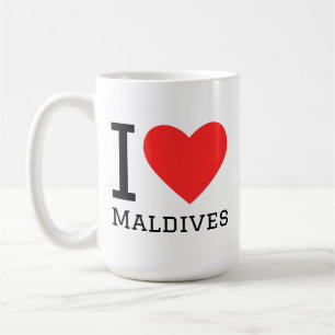 I love maldives coffee mug