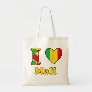 I love Mali Tote Bag