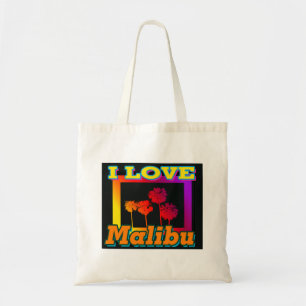 I LOVE Malibu Palm Trees in the Box Bag