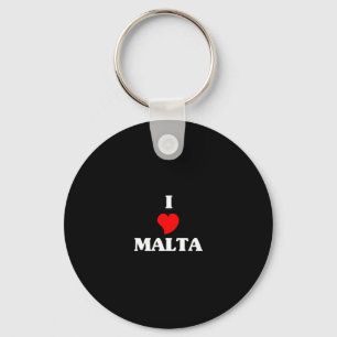 I Love Malta Key Ring