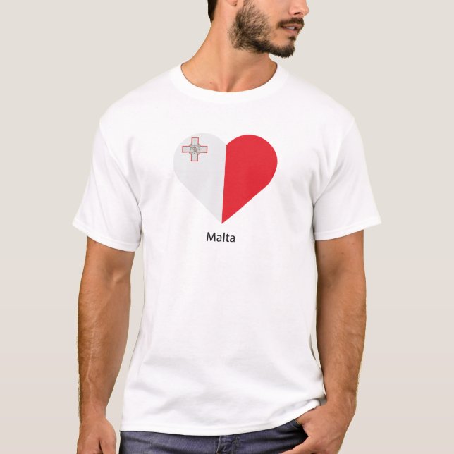 I Love Malta T-Shirt (Front)