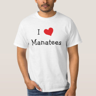 I Love Manatees T-Shirt