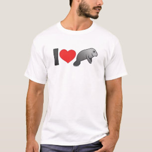 I Love Manatees T-Shirt