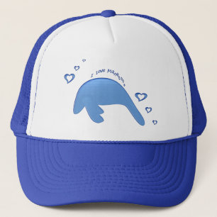 I Love Manatees Trucker Hat