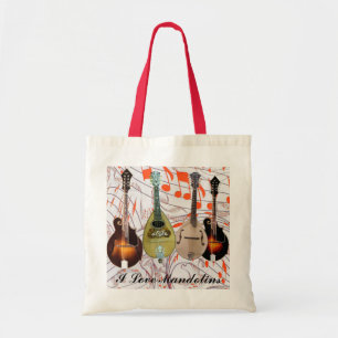 I LOVE MANDOLINS-BAG TOTE BAG