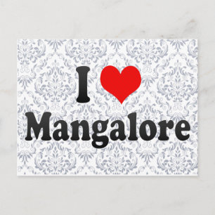 I Love Mangalore, India Postcard