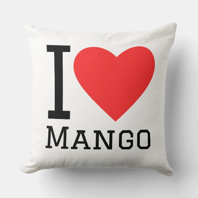  I love mango  Cushion (Front)