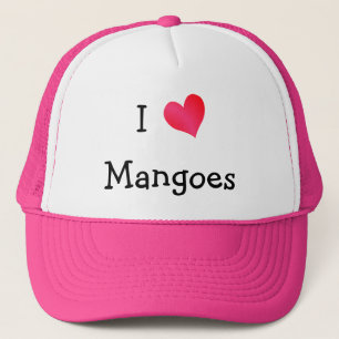 I Love Mangoes Trucker Hat