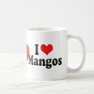 I Love Mangos Coffee Mug