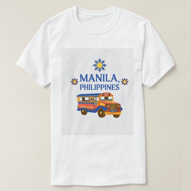 I love manila PHILIPPINES T-Shirt (Design Front)