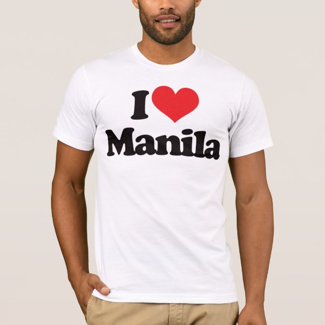 I Love Manila T-Shirt (Front)