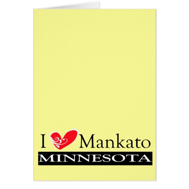 I Love Mankato Minnesota (Front)