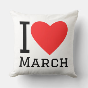 I love march cushion