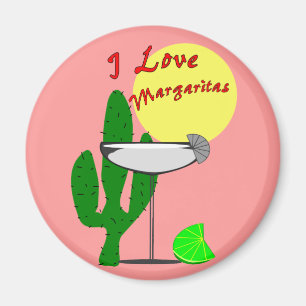 I love margaritas--Margarita Lovers T-Shirts Magnet
