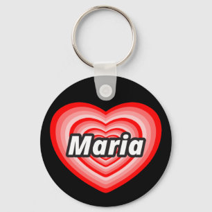 I love Maria Key Ring