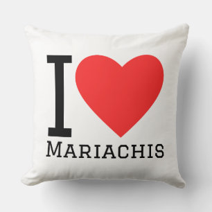 I love mariachis cushion