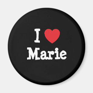 I love Marie heart T-Shirt Magnet